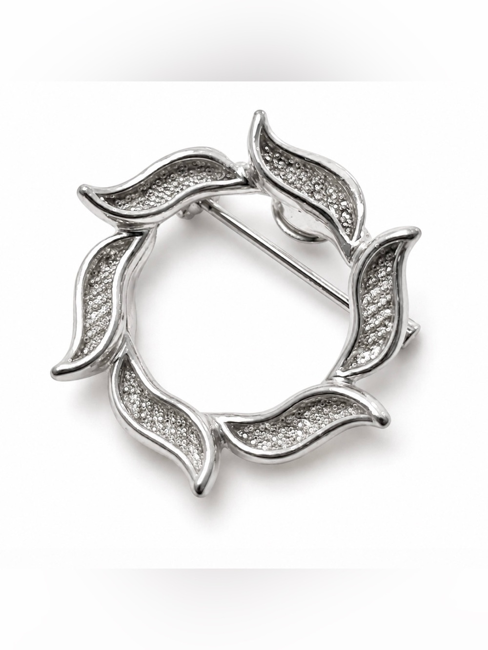 Gerry's Silver Tone Vintage Brooch